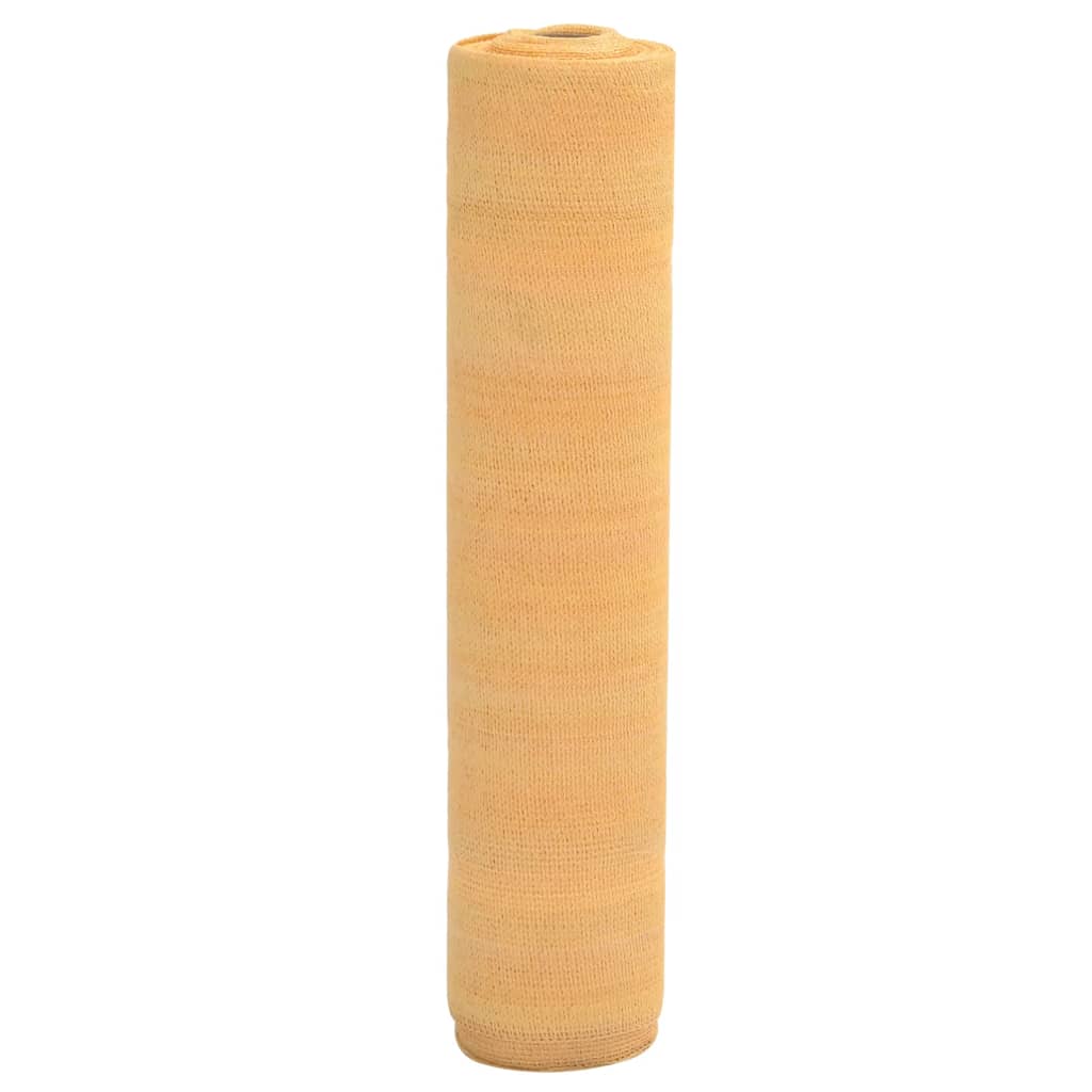 Panneau de clôture couleur sable 1,2x10 m HDPE 75 g/m²