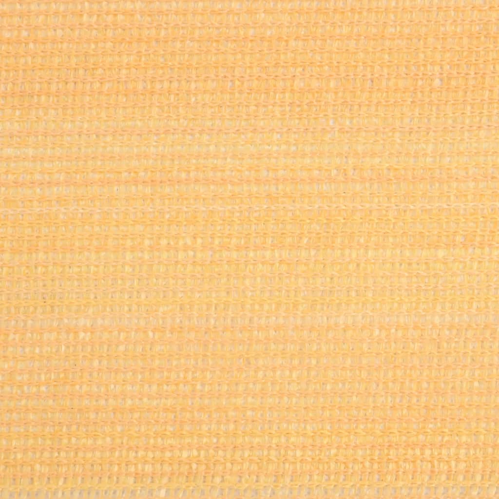 Panneau de clôture couleur sable 1,2x10 m HDPE 75 g/m²