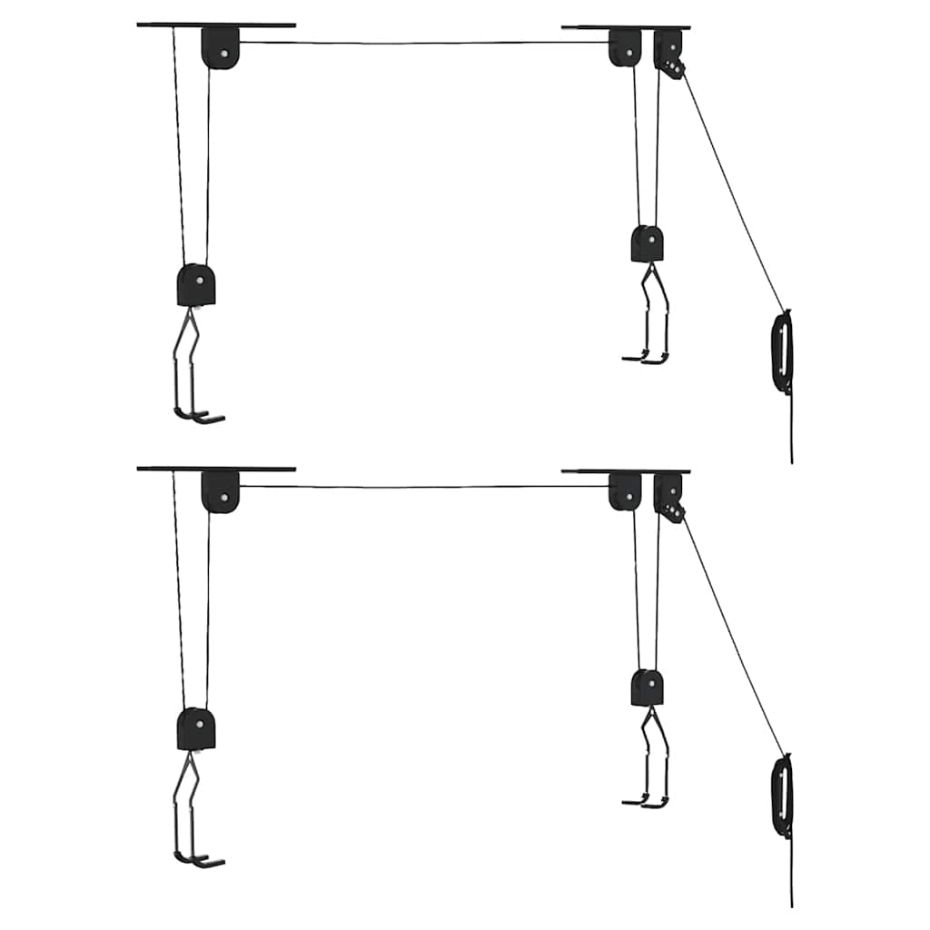 Fahrradlifts 2 Stk. Deckenmontage 20 kg