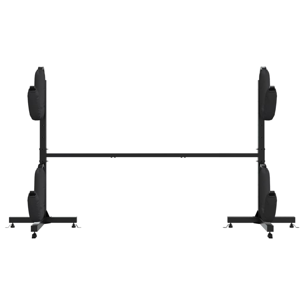 Support de rangement pour 2 kayaks 250x57x127,5 cm en acier