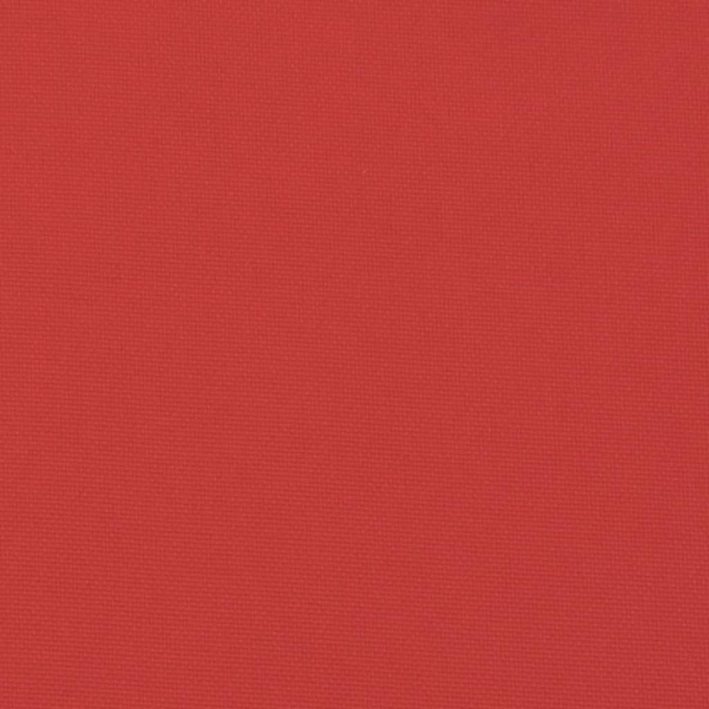 Palettenkissen 3-tlg. Rot Stoff