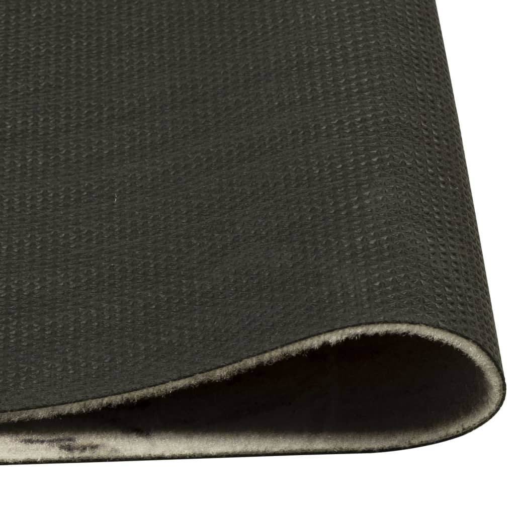 Tapis de Cuisine Lavable Marron Café 45x150 cm Velours