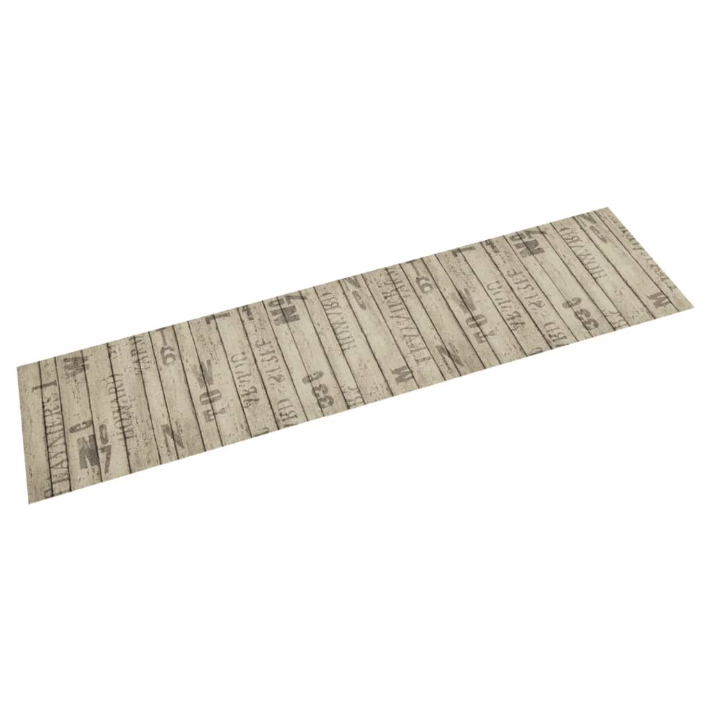 Tapis de cuisine clôture lavable 60x300 cm velours