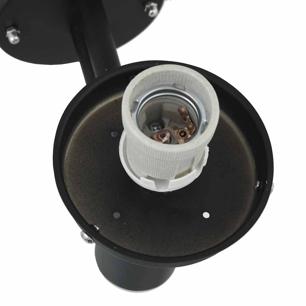 Außenwandleuchte Schwarz 28 x 25 x 38 cm Edelstahl