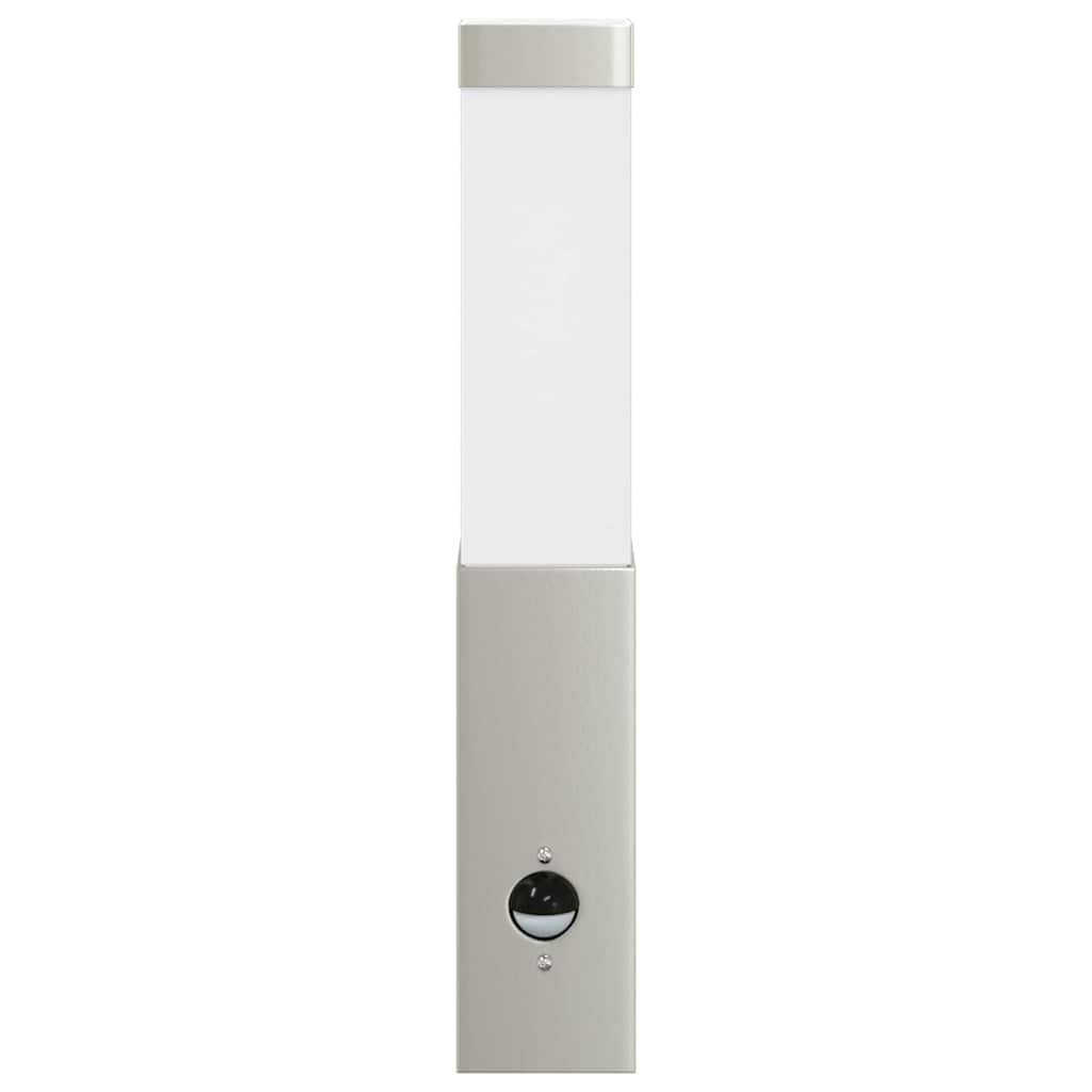 Außenwandlampen 2 pcs Silber 10.5 x 6 x 35 cm Edelstahl