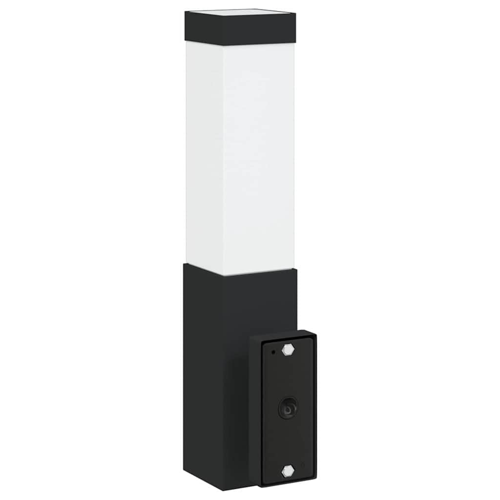 Außenwandlampen 2 pcs Schwarz 10.5 x 6 x 35 cm Edelstahl
