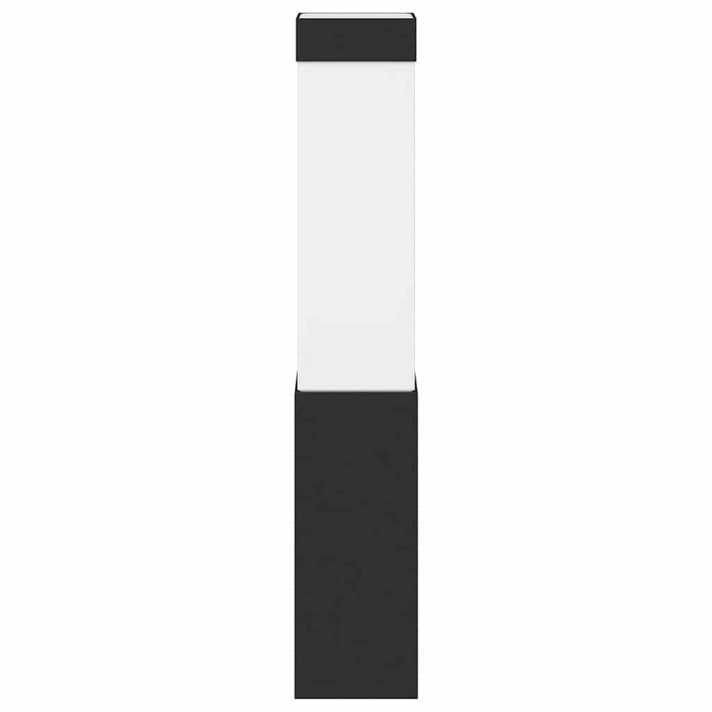 Außenwandlampen 2 pcs Schwarz 10.5 x 6 x 35 cm Edelstahl