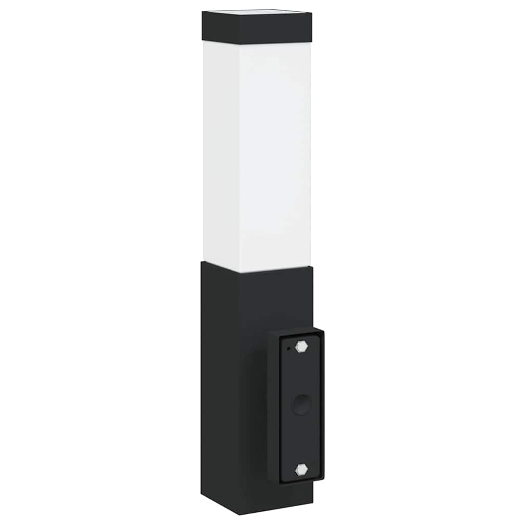 Außenwandlampen 2 pcs Schwarz 10.5 x 6 x 35 cm Edelstahl