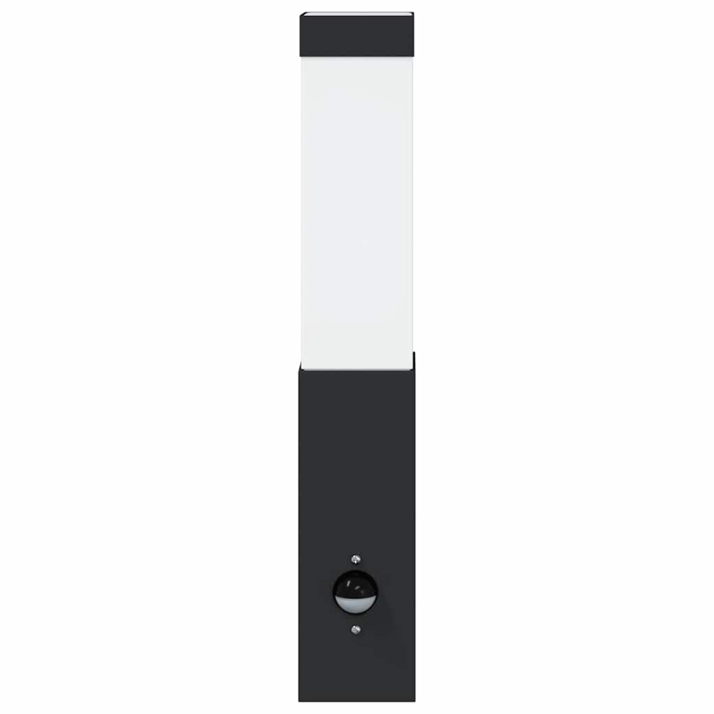 Außenwandlampen 2 pcs Schwarz 10.5 x 6 x 35 cm Edelstahl