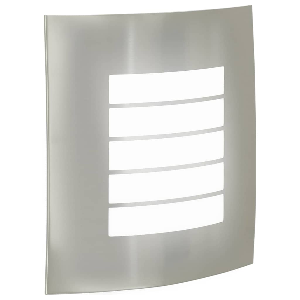Außenwandlampen 2 pcs Silber 23.5 x 10.5 x 26 cm Edelstahl