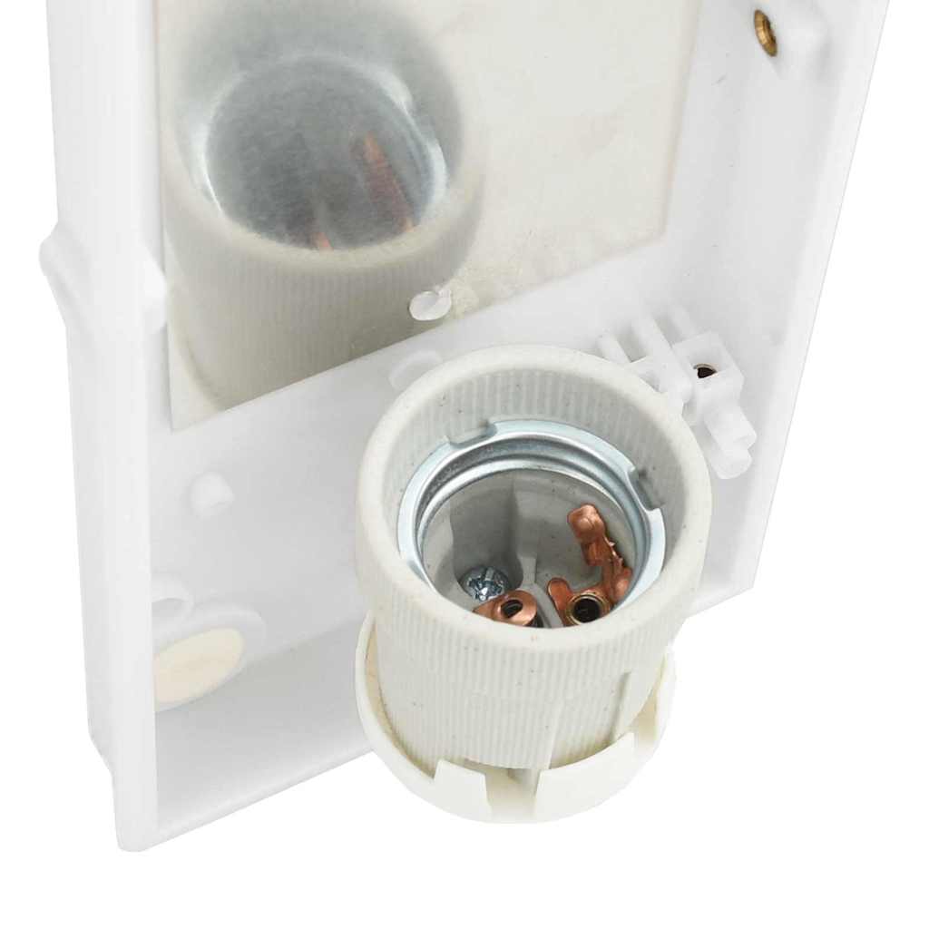 Außenwandleuchte Silber 32 x 10 x 10 cm Edelstahl