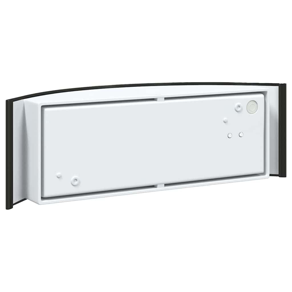Außenwandlampen 2 pcs Schwarz 32 x 10 x 10 cm Edelstahl