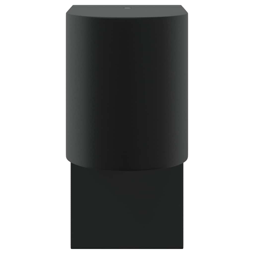 Außenwandleuchte 2 stk. Schwarz 12 x 7 x 15 cm Edelstahl