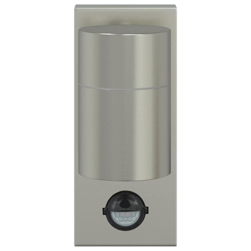 Außenwandleuchte 2 stk. Silber 6,5 x 10,5 x 16 cm