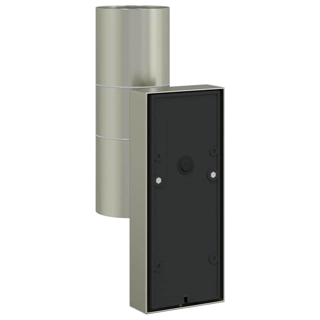 Außenwandlampen 2 pcs Silber 7 x 10 x 22 cm Edelstahl