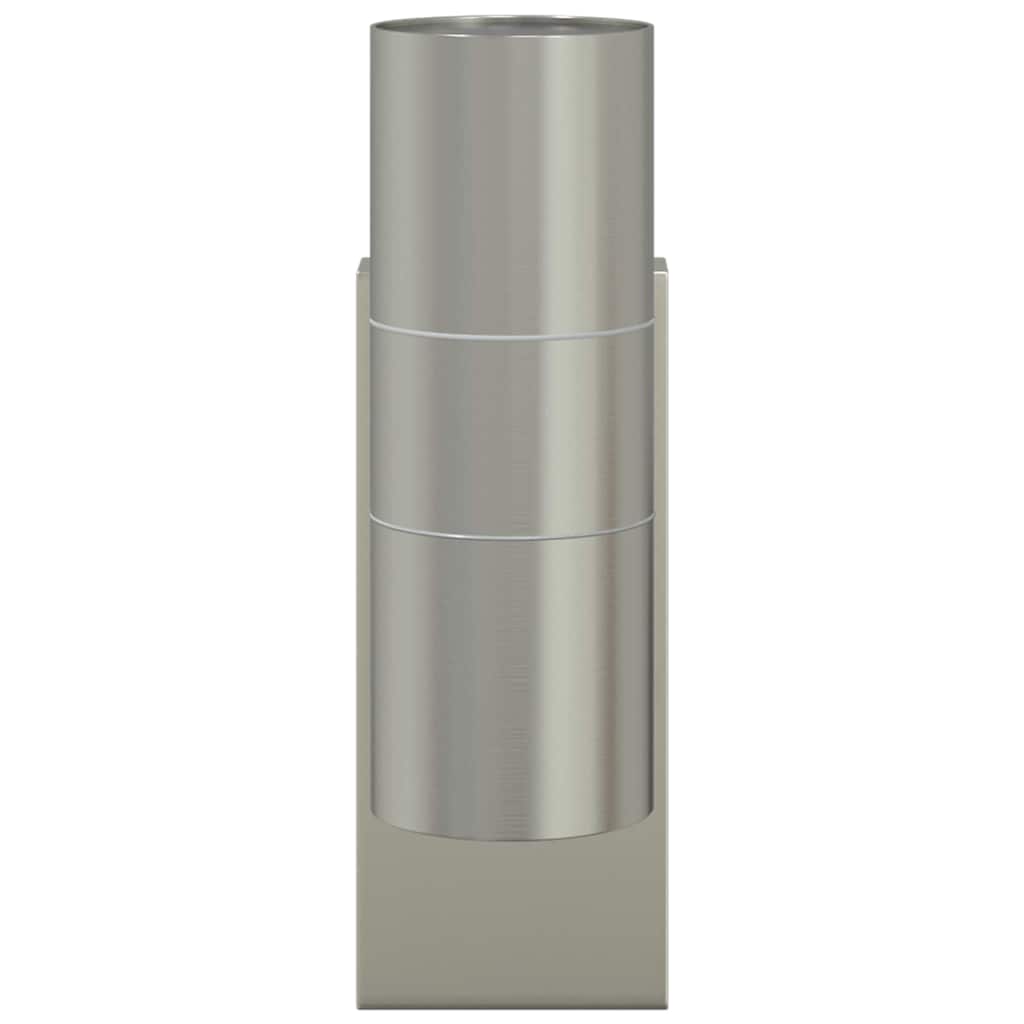 Außenwandlampen 2 pcs Silber 7 x 10 x 22 cm Edelstahl