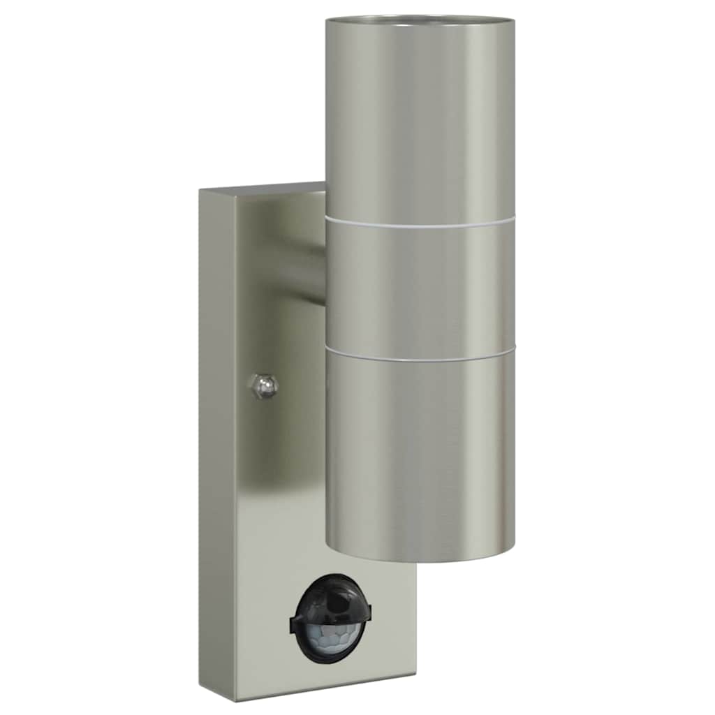 Außenwandlampen 2 pcs Silber 7 x 10 x 22 cm Edelstahl