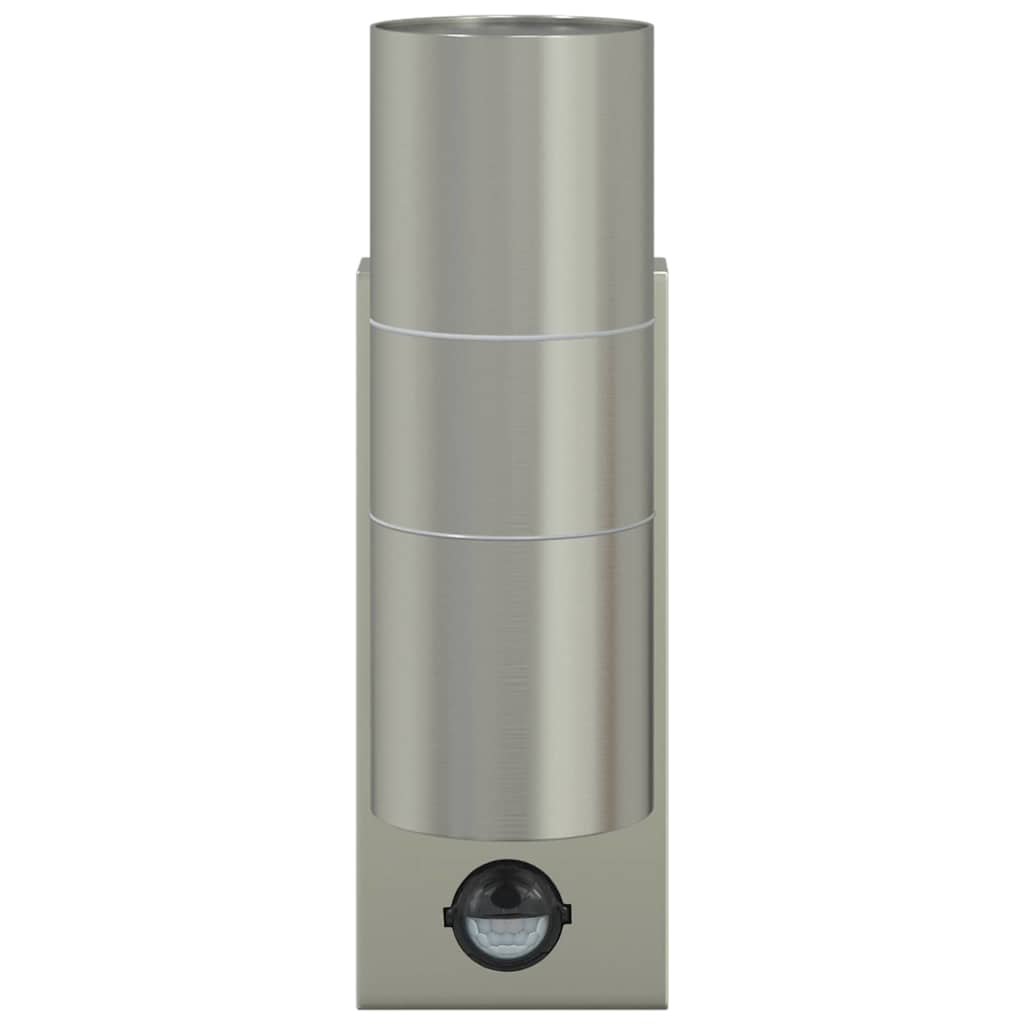 Außenwandlampen 2 pcs Silber 7 x 10 x 22 cm Edelstahl