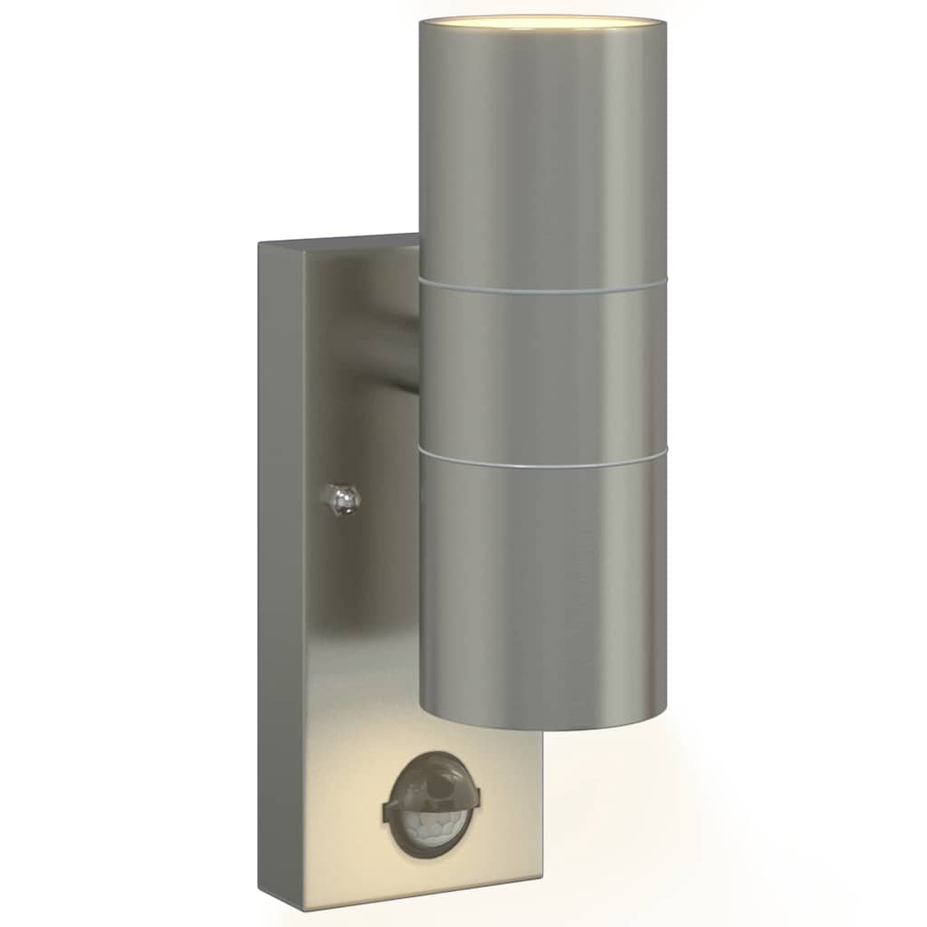 Außenwandlampen 2 pcs Silber 7 x 10 x 22 cm Edelstahl