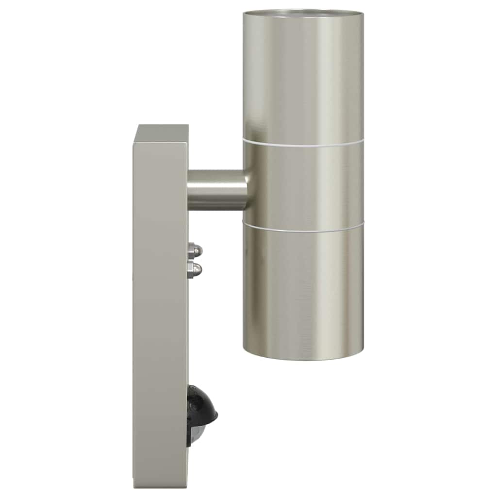 Außenwandlampen 2 pcs Silber 7 x 10 x 22 cm Edelstahl