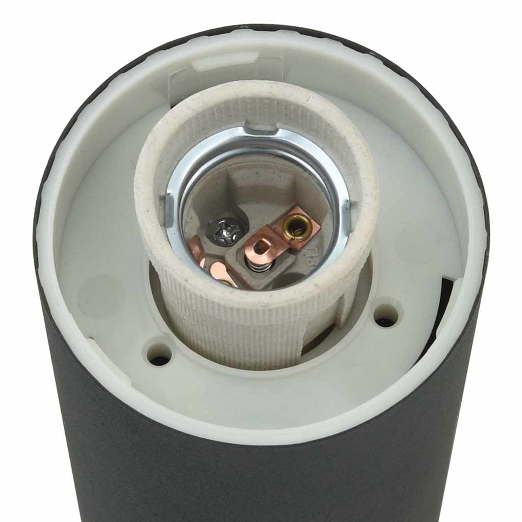 Pollerleuchten mit Sensor&Steckdose 3er 110 cm Edelstahl IP44