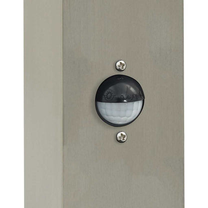 Pollerleuchten mit Sensor 3 Stk. 110 cm Edelstahl IP44