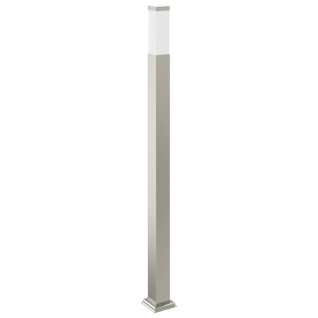 Pollerleuchte mit Auslass 110 cm Edelstahl IP44