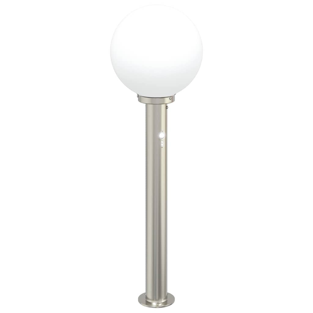 Pollerleuchte mit Sensor 80 cm Edelstahl IP44