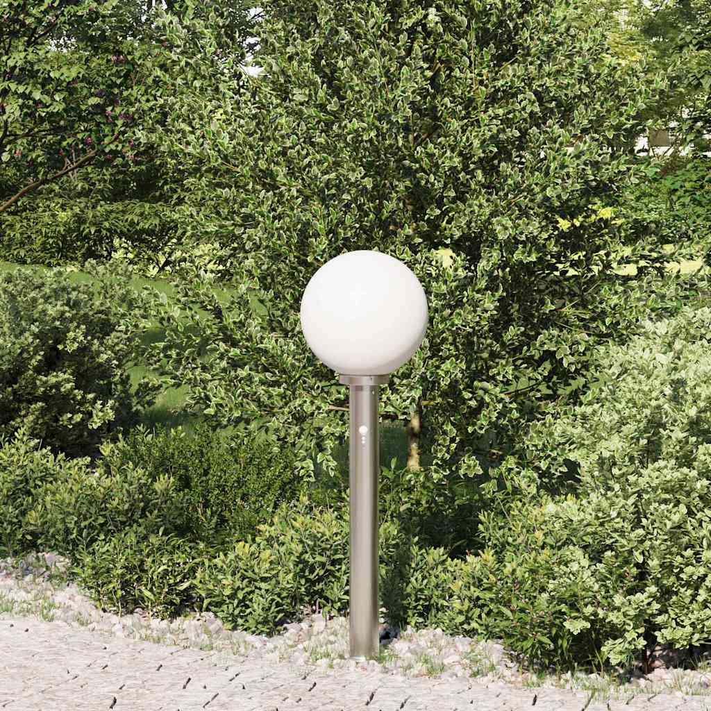 Pollerleuchte mit Sensor 80 cm Edelstahl IP44