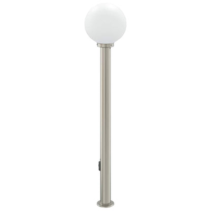 Pollerleuchte mit Auslass 120 cm Edelstahl IP44