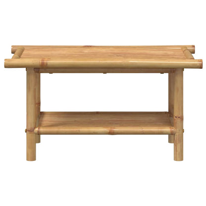 Couchtisch 70x40x35 cm Bambus