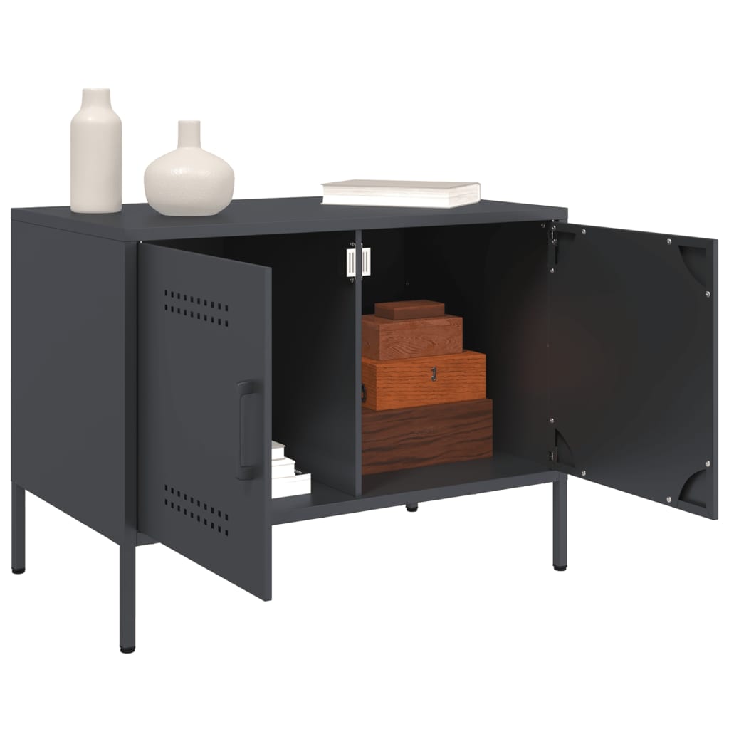Meubles TV 2 pcs. Anthracite 68x39x50,5 cm en acier