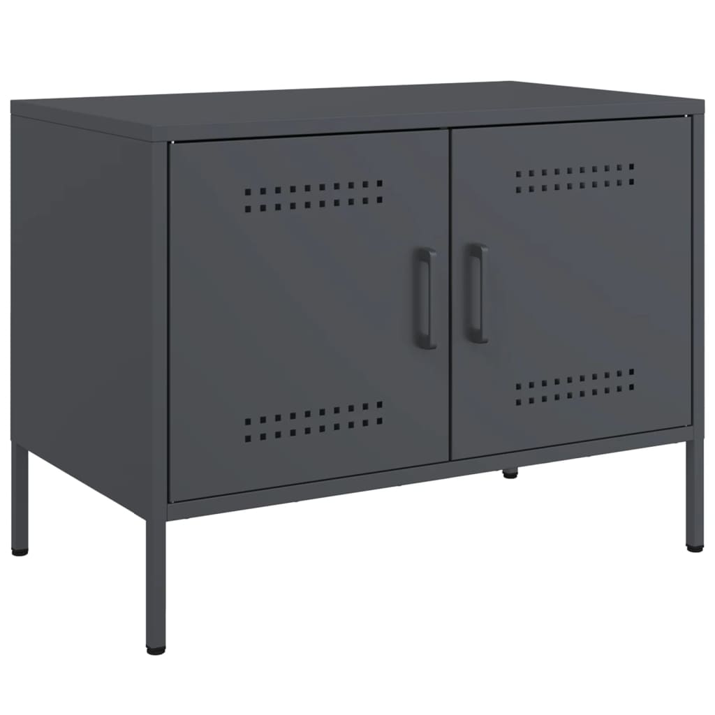 Meubles TV 2 pcs. Anthracite 68x39x50,5 cm en acier