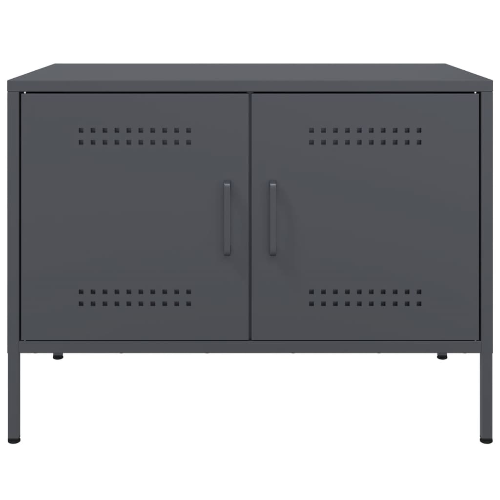 Meubles TV 2 pcs. Anthracite 68x39x50,5 cm en acier