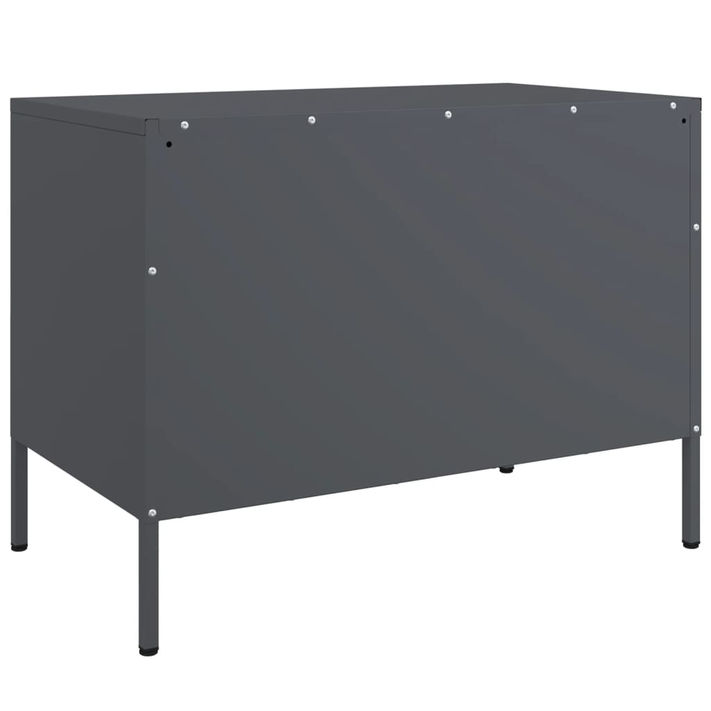 Meubles TV 2 pcs. Anthracite 68x39x50,5 cm en acier