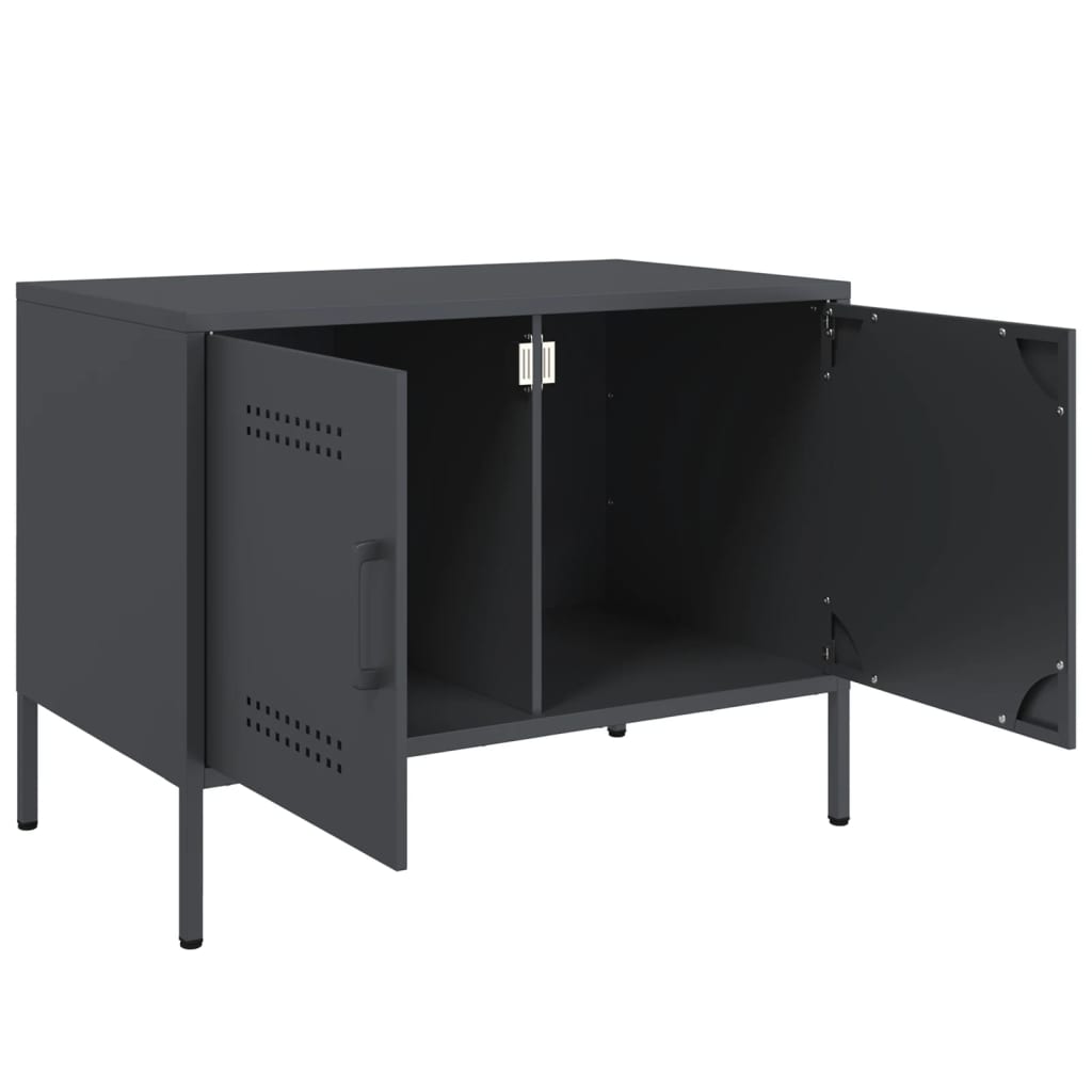 Meubles TV 2 pcs. Anthracite 68x39x50,5 cm en acier