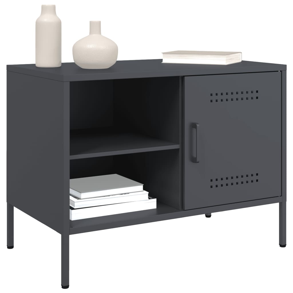 Meubles TV 2 pcs. Anthracite 68x39x50,5 cm en acier