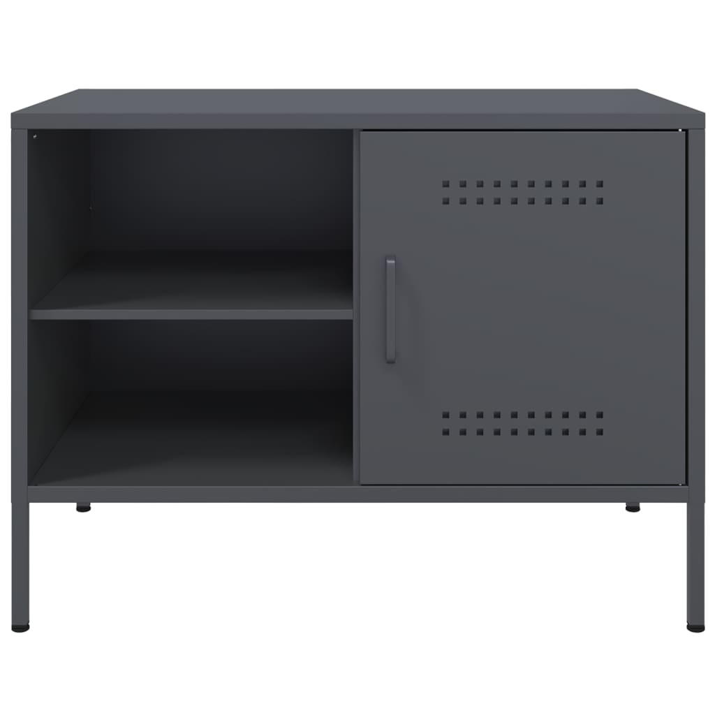 Meubles TV 2 pcs. Anthracite 68x39x50,5 cm en acier