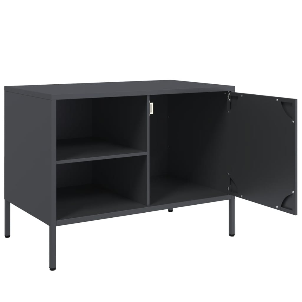 Meubles TV 2 pcs. Anthracite 68x39x50,5 cm en acier