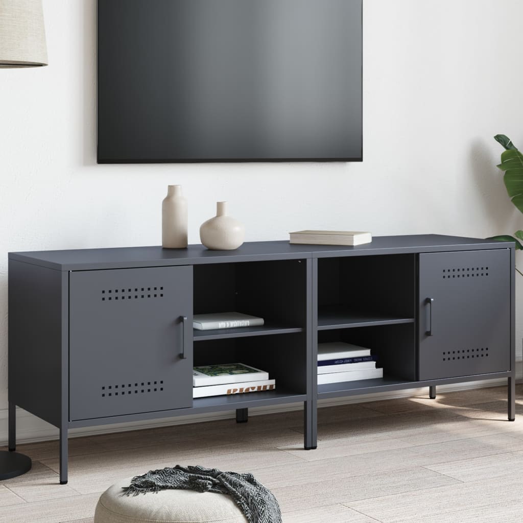 Meubles TV 2 pcs. Anthracite 68x39x50,5 cm en acier