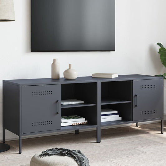 Meubles TV 2 pcs. Anthracite 68x39x50,5 cm en acier