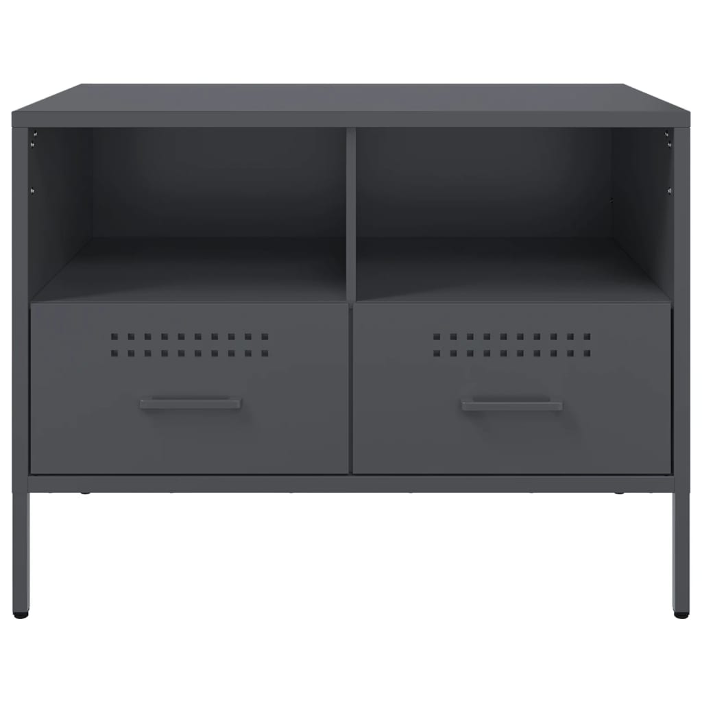 Meubles TV 2 pcs. Anthracite 68x39x50,5 cm en acier