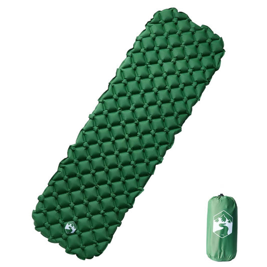 Matelas gonflable vert 190x58x6 cm