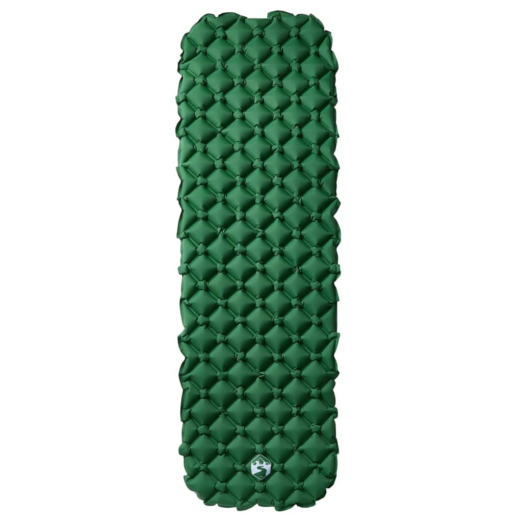 Matelas gonflable vert 190x58x6 cm