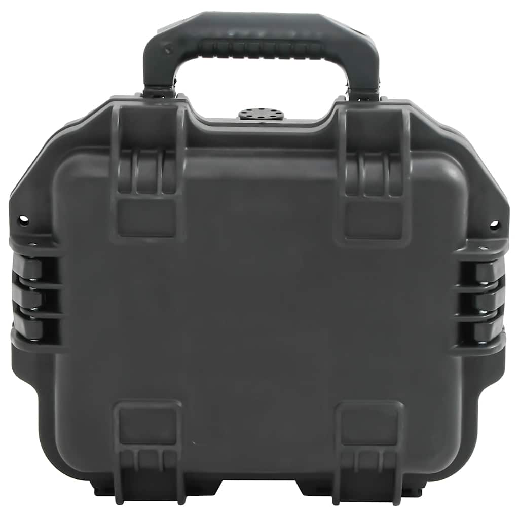 Koffer für Flugreise Tragbar Schwarz 30x24,5x12,5 cm PP