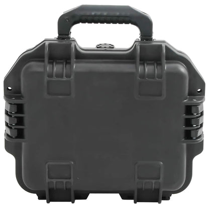 Koffer für Flugreise Tragbar Schwarz 30x24,5x12,5 cm PP