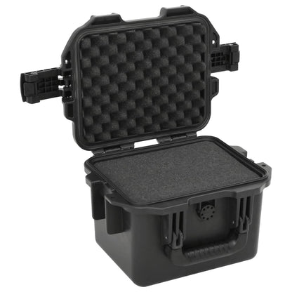 Koffer für Flugreise Tragbar Schwarz 30x24,5x20 cm PP