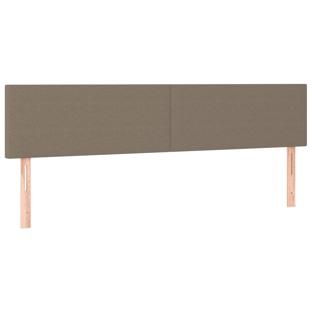 Bettgestell ohne Matratze Taupe 120x190 cm Stoff