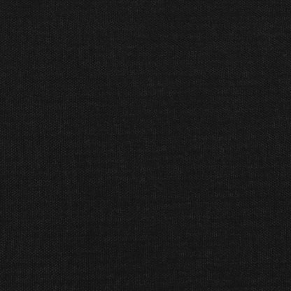 Bettgestell ohne Matratze Schwarz 120x190 cm Stoff