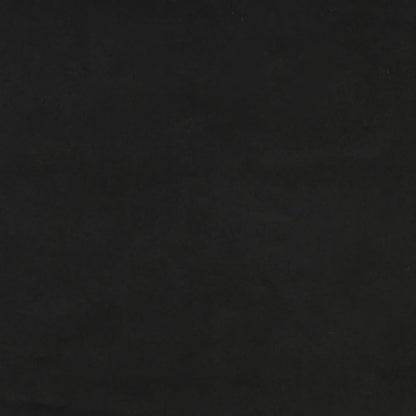Bettgestell ohne Matratze Schwarz 120x190 cm Samt
